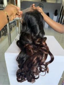HD lace 24" SDD Bouncy 2 tone