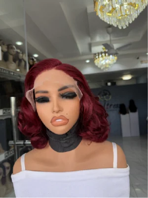 ⁠ ⁠5*5 12 inches burgundy bounce DD