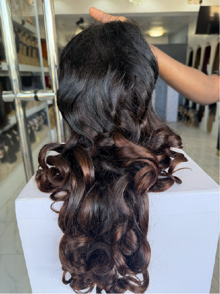 HD lace 24" SDD Bouncy 2 tone