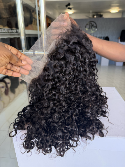 3@0.1x 16" SDD pixie curls 360 frontal