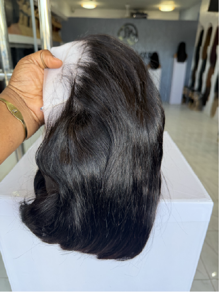 10" frontal DD bob Lagos hairline