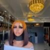 10″ Vietnamese SDD Bone Straight 5*5 Closure – Two Toned Orange & Brown 10″ Vietnamese SDD Bone Straight 5*5 Closure – Two Toned Orange & Brown