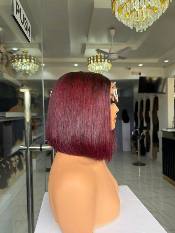 IMG_1790 2 10″ Vietnamese SDD Bone Straight 2*6 Closure - Burgandy