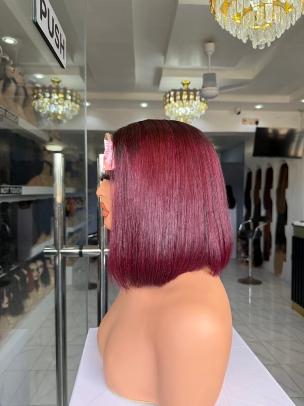 IMG_1792 10″ Vietnamese SDD Bone Straight 2*6 Closure - Burgandy