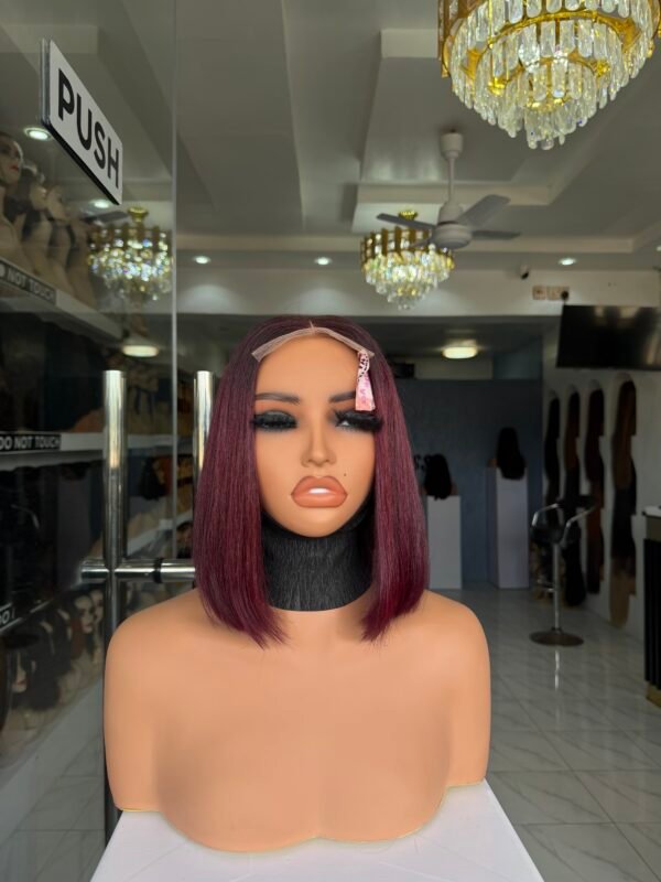IMG_1793 2 10″ Vietnamese SDD Bone Straight 2*6 Closure - Burgandy