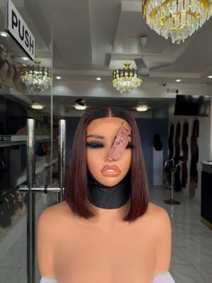 10" Vietnamese SDD Bone Straight 2*6 Closure