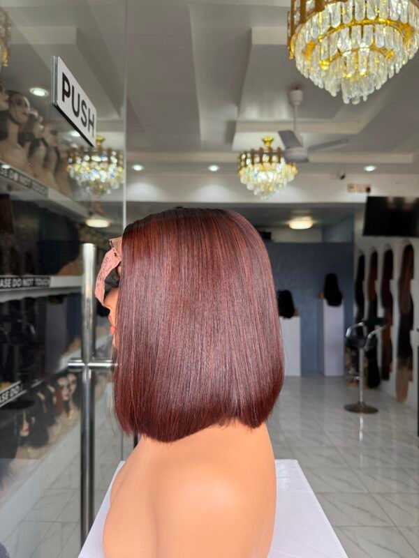 IMG_1810 10" Vietnamese SDD Bone Straight 2*6 Closure - Coffee Brown
