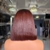 IMG_1811 10" Vietnamese SDD Bone Straight 2*6 Closure - Coffee Brown