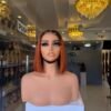 10" Chinese Bone Straight DD 2*6 Closure - Ginger