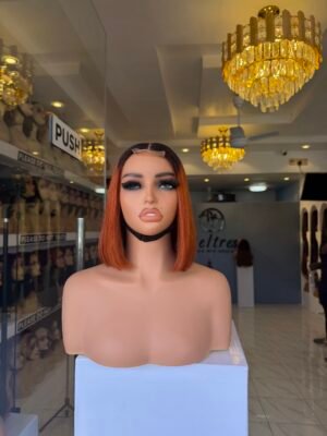 10" Chinese Bone Straight DD 2*6 Closure - Ginger