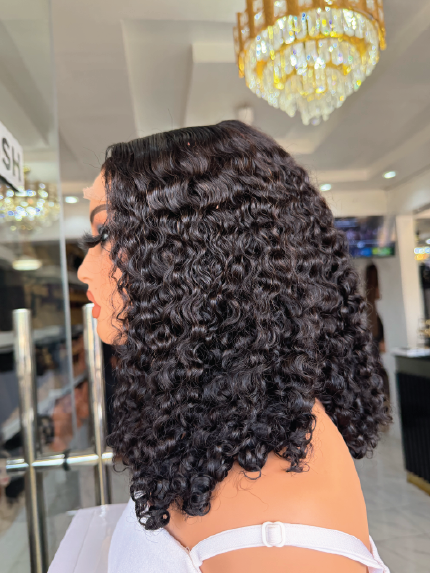 ⁠⁠16" pixie curls DD natural color 5*5