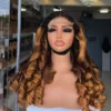 26" bouncy DD with 5*5 closure  3 tone