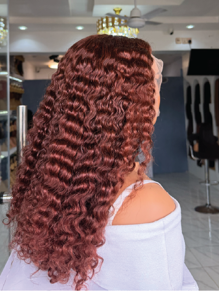 20" frontal Burmese curls