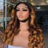 26" bouncy DD with 5*5 closure  3 tone