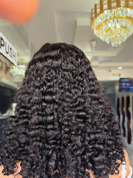 ⁠⁠16" pixie curls DD natural color 5*5