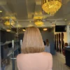 10" Vietnamese bone straight with 2*6 closure blonde
