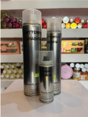 Butterfly holding spray