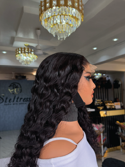 30" loose Jeri curls with 5*5 closure